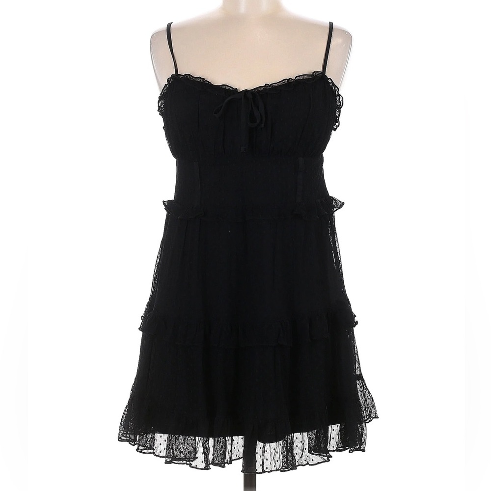 Ruffle lace dress